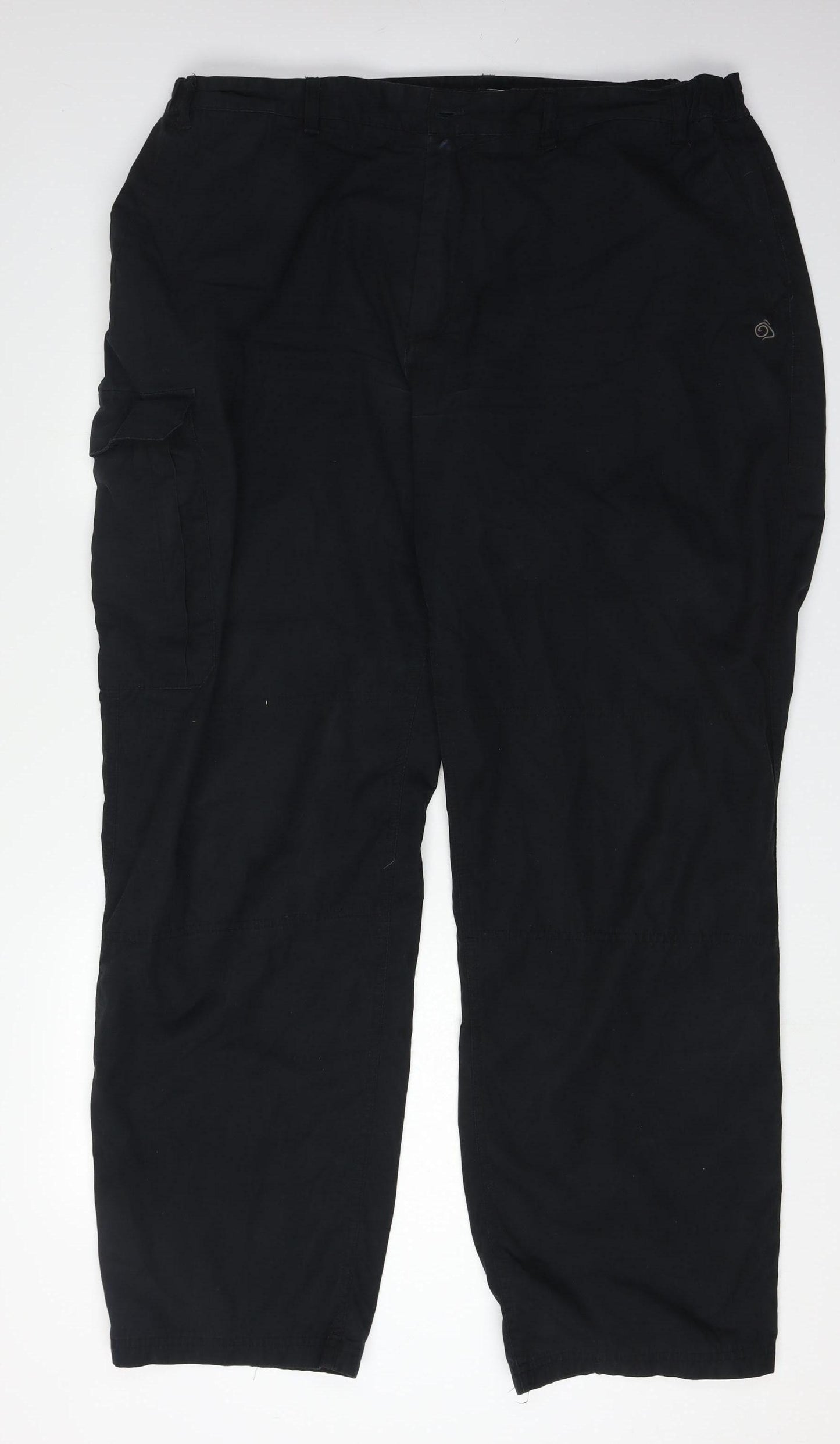 Craghoppers Men's Black Trousers, Size L, Hiking, Polyester/Cotton