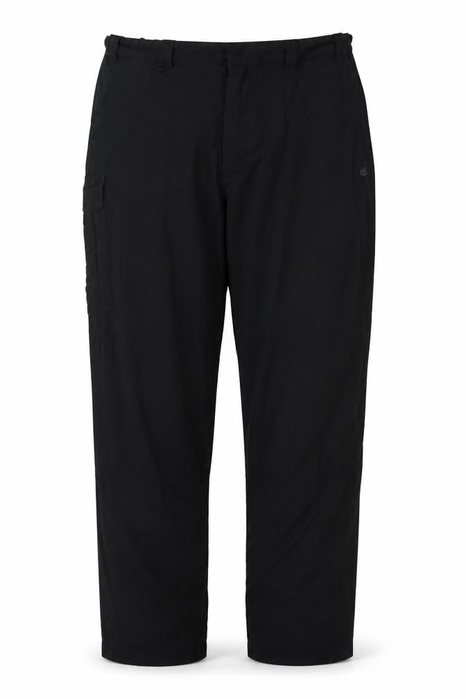 Craghoppers Black Track Pants L Unisex Relaxed Fit
