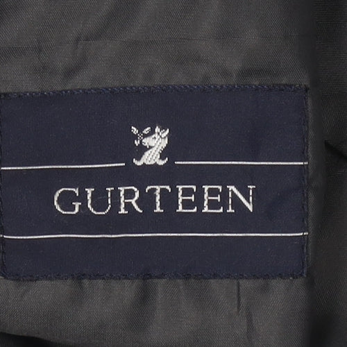 Gurteen Men's Black Suit Jacket 40S, Formal Style