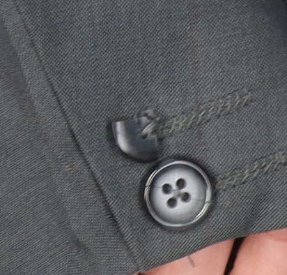 Gurteen Men's Black Suit Jacket 40S, Formal Style