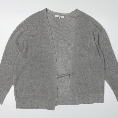 Next Women's Grey Cardigan, Size 12, Casual, Knit, Lightweight