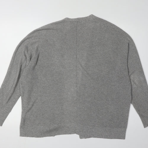 Next Women's Grey Cardigan, Size 12, Casual, Knit, Lightweight