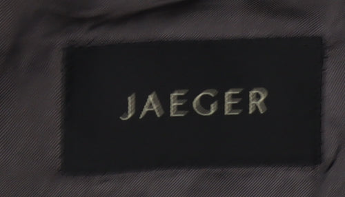 Jaeger Men's Grey Blazer, Size 40R, Regular Fit