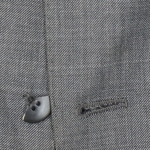 Jaeger Men's Grey Blazer, Size 40R, Regular Fit