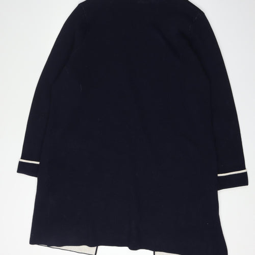 Wallis Women Black L Cardigan with Button Accents