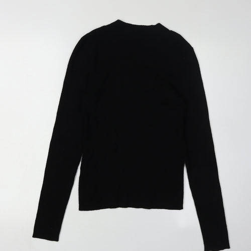 Oasis Women’s Black S Pullover Jumper Knit Casual