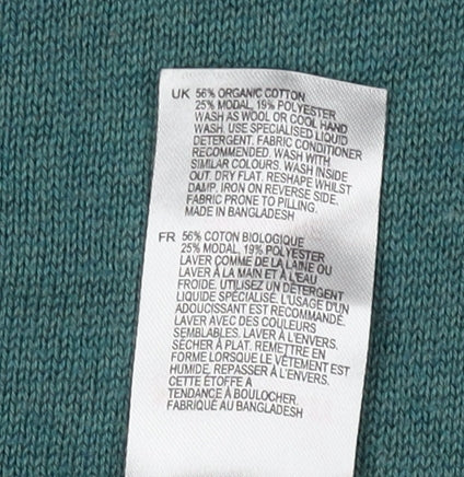 White Stuff Women's Green Pullover Jumper Size 14