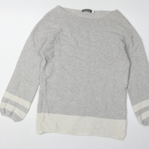 Mint Velvet Women's Grey Pullover Jumper Size 14