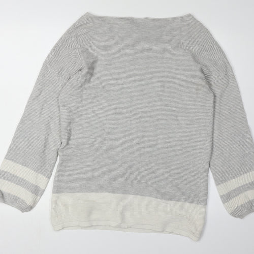 Mint Velvet Women's Grey Pullover Jumper Size 14