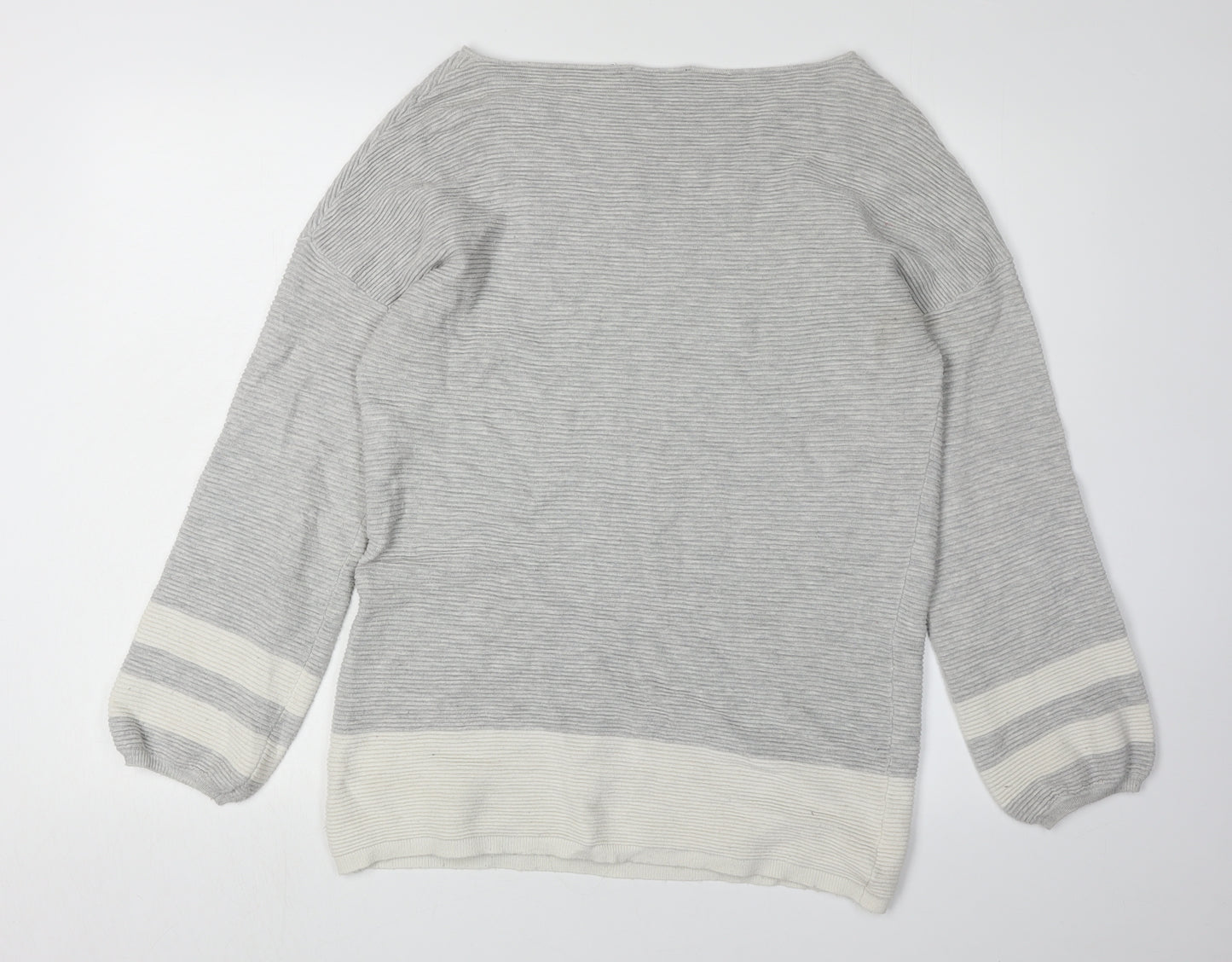 Mint Velvet Women's Grey Pullover Jumper Size 14