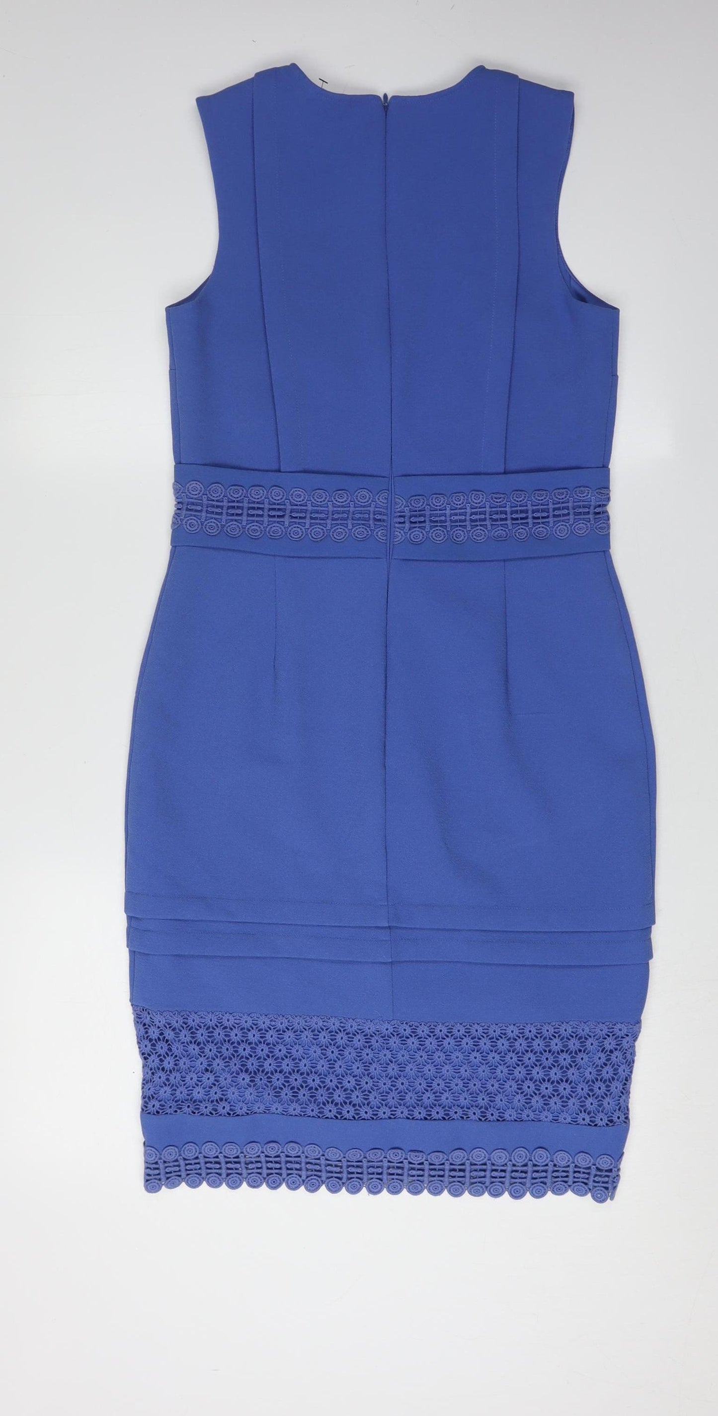 Warehouse Women's Blue Bodycon Dress Size 10