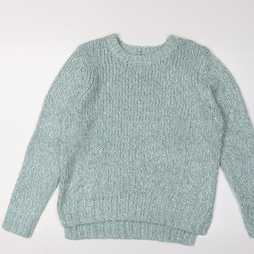 Marks and Spencer Women’s Mint Pullover Jumper Size 12