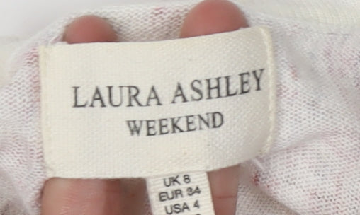 Laura Ashley Women's Multicolour Cardigan Size 8