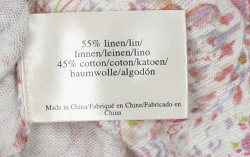 Laura Ashley Women's Multicolour Cardigan Size 8