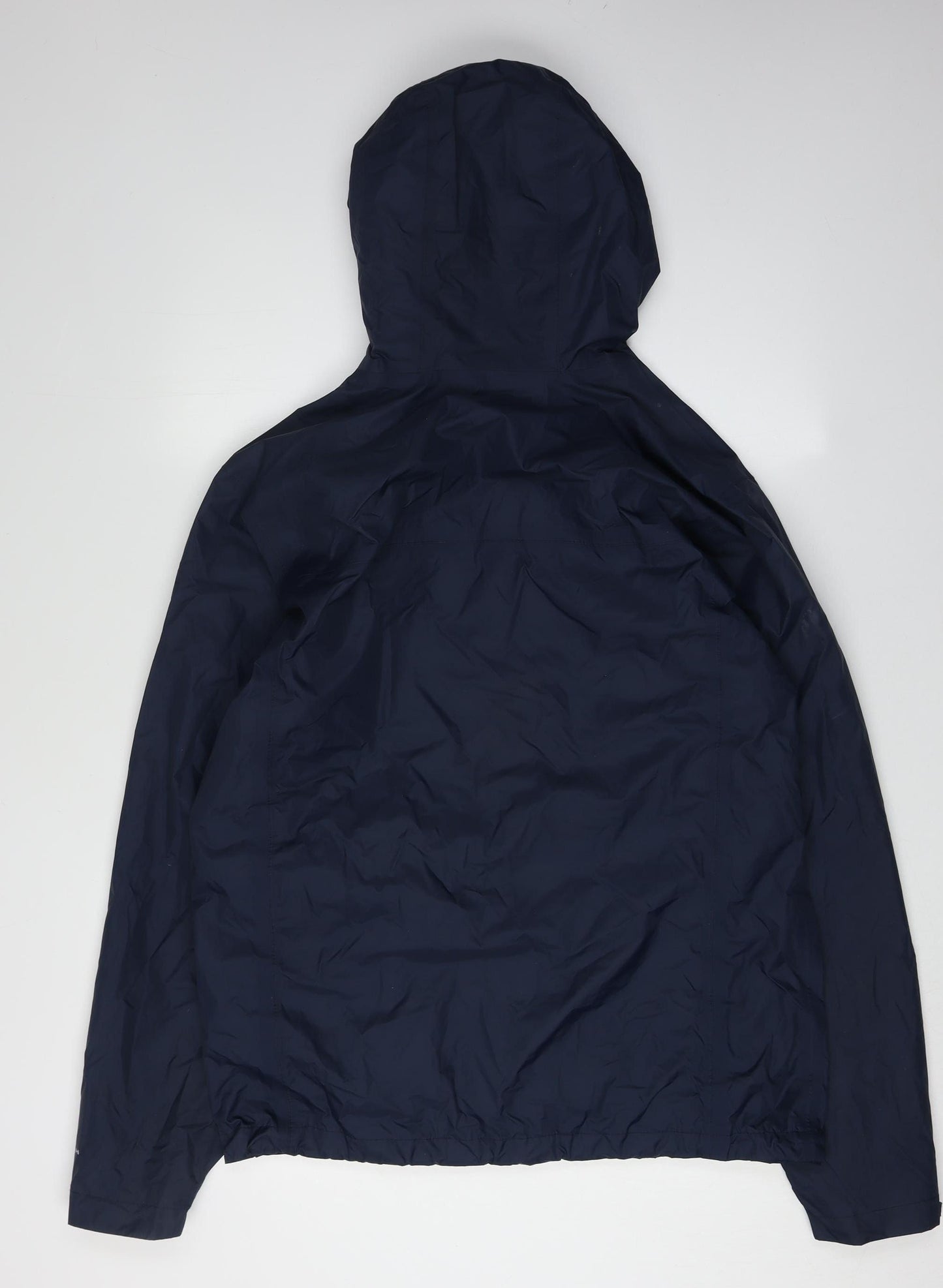 Columbia Men's Blue Hooded Rain Coat Jacket M