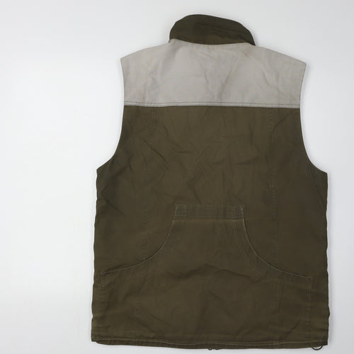 Seeland Men's Green Waistcoat Size 50 with Pockets
