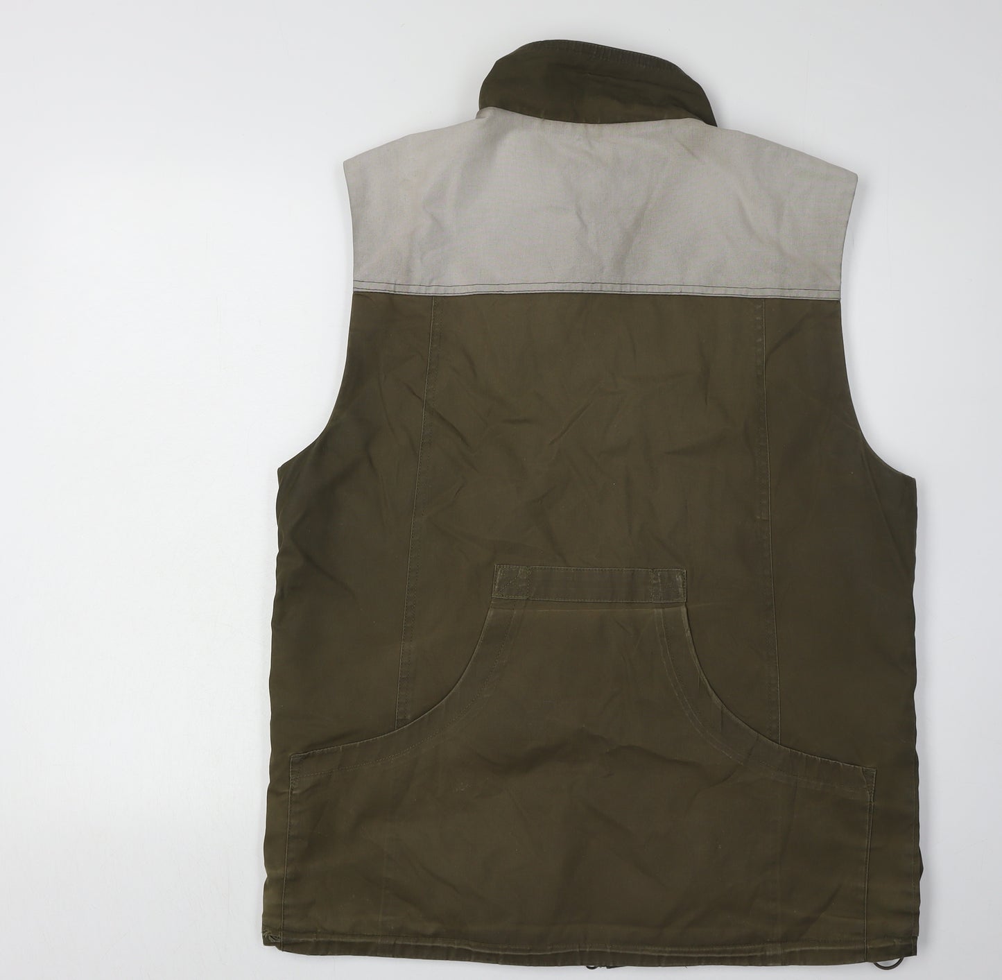 Seeland Men's Green Waistcoat Size 50 with Pockets