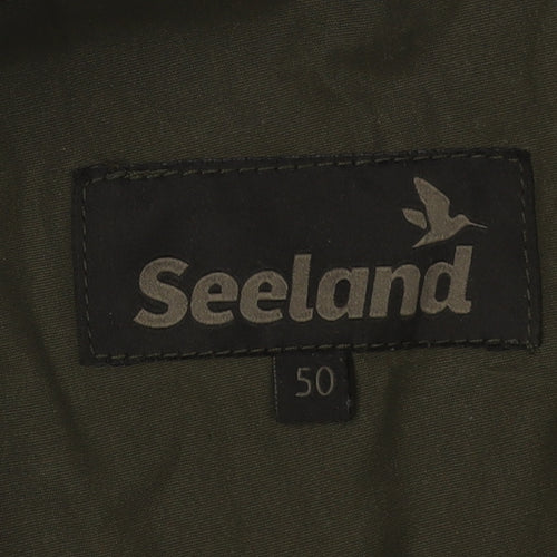 Seeland Men's Green Waistcoat Size 50 with Pockets