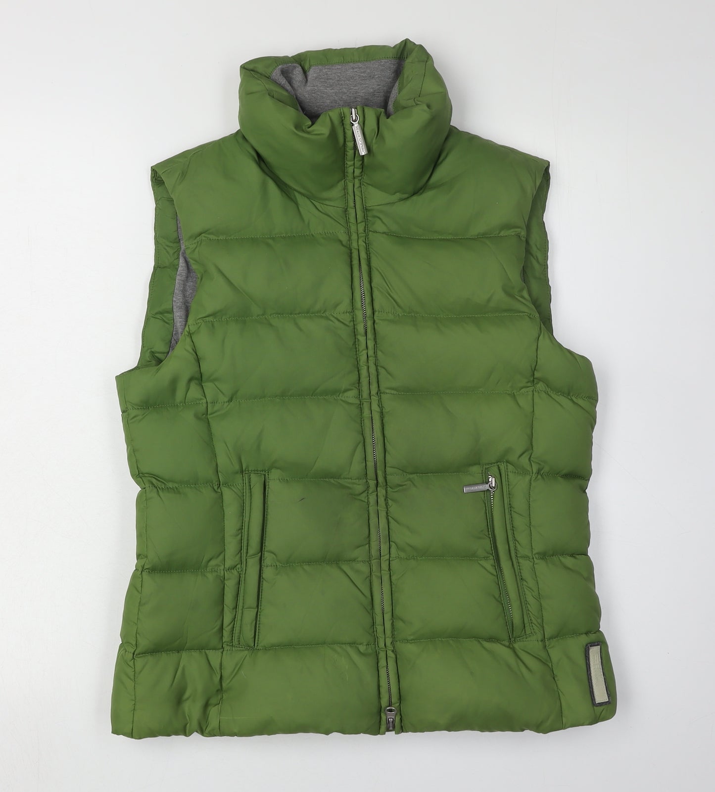 Marc O'Polo Women's Green Puffer Waistcoat Size 8