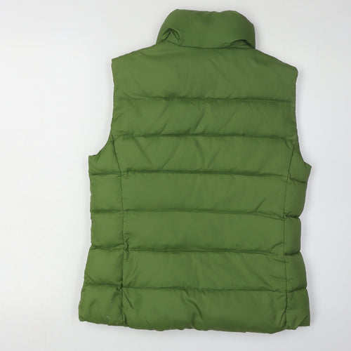 Marc O'Polo Women's Green Puffer Waistcoat Size 8