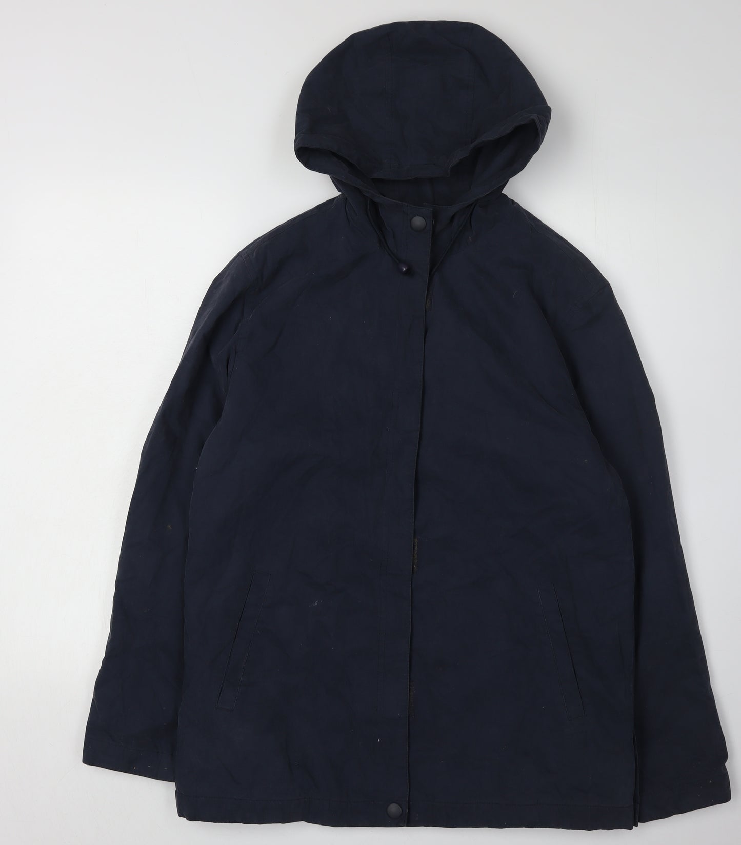 Principles Men's Blue Hooded Jacket, Size S, Casual Style