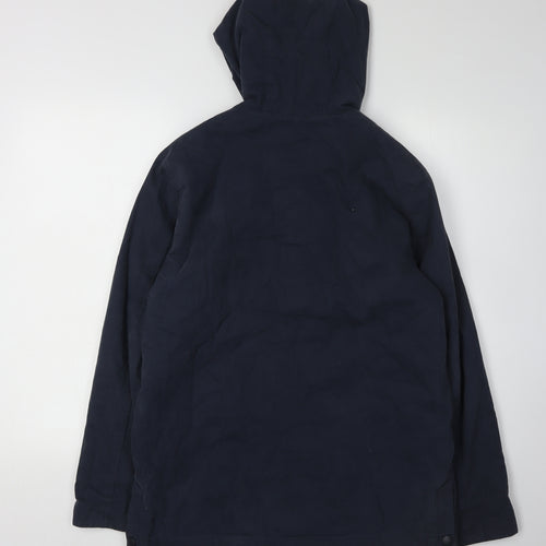 Principles Men's Blue Hooded Jacket, Size S, Casual Style