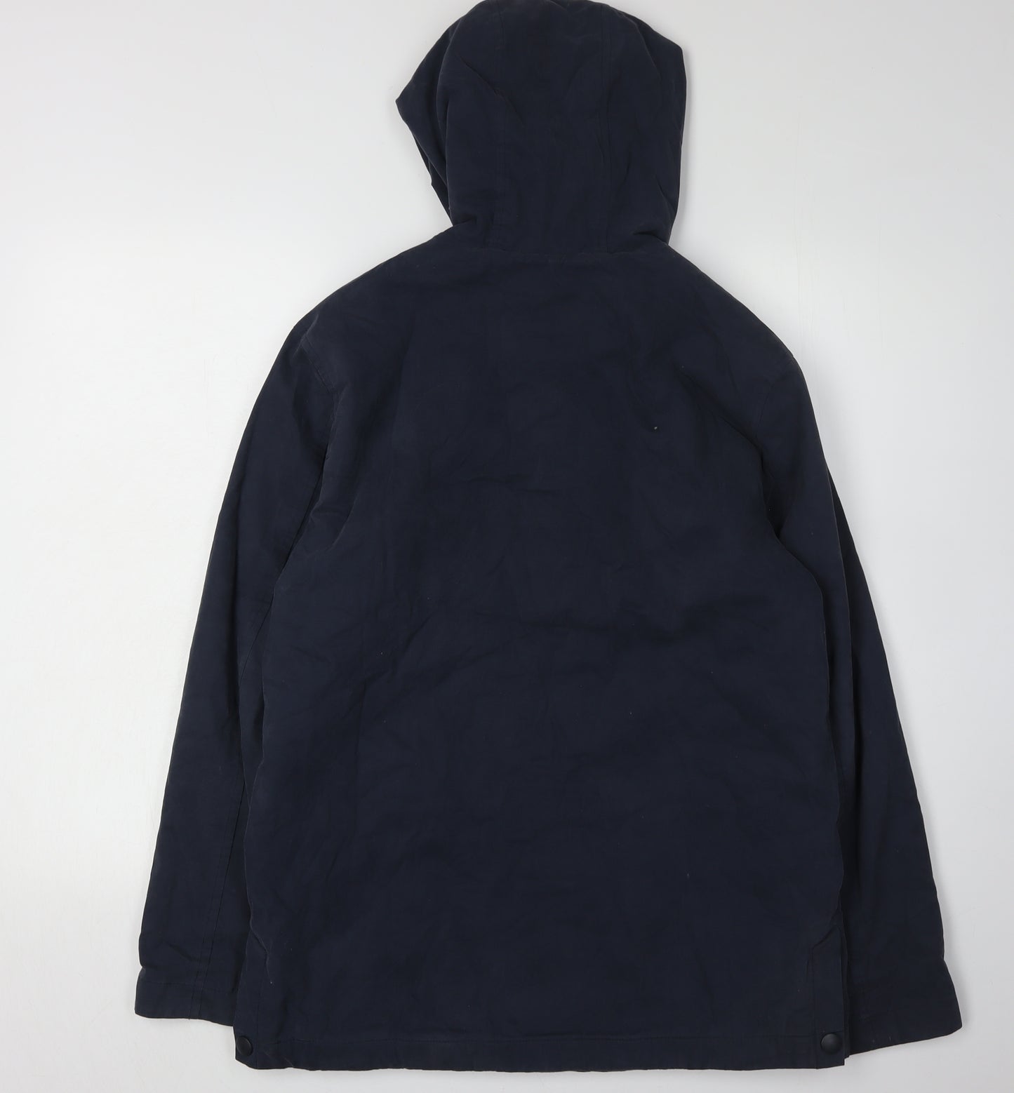 Principles Men's Blue Hooded Jacket, Size S, Casual Style