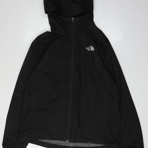 The North Face Men's Black Hooded Jacket L