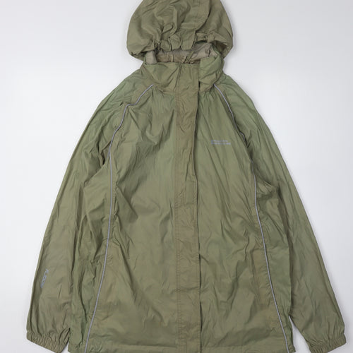 Mountain Warehouse Women's Green Waterproof Parka Size 14