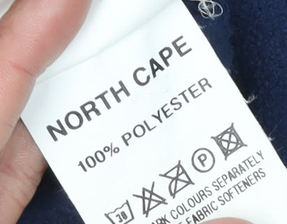 North Cape Women’s Blue Fleece Half-Zip Sweatshirt Size 16