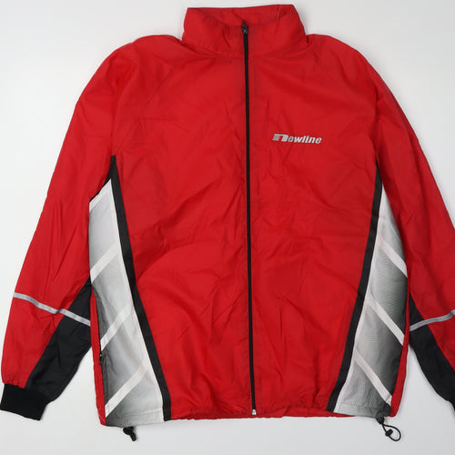 Newline Men's Red Windbreaker Jacket L