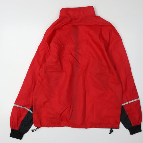 Newline Men's Red Windbreaker Jacket L
