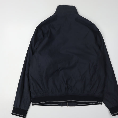 Marks and Spencer Men's Blue Basic Jacket, Size L, Regular Fit