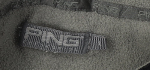 PING Men's Black Basic Jacket L - Casual Comfort