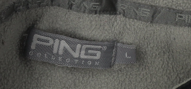 PING Men's Black Basic Jacket L - Casual Comfort