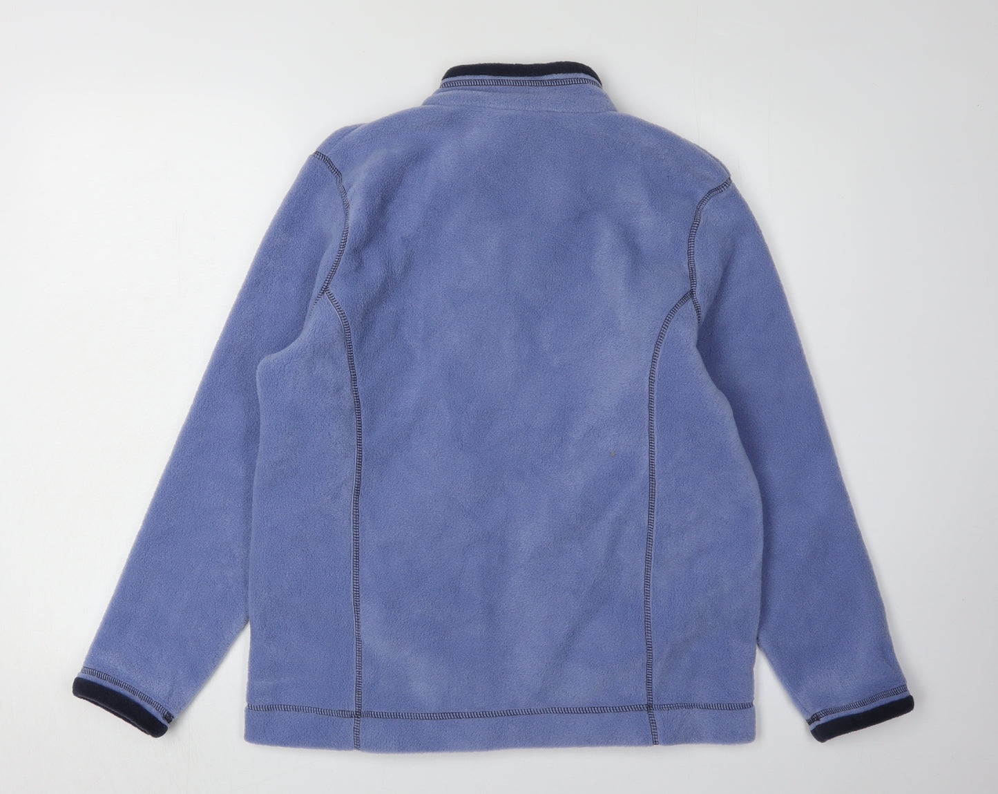 Attraction Women's Blue Fleece Jacket - M Full Zip Casual