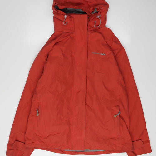 Trespass Women's Red Waterproof Jacket Size 16