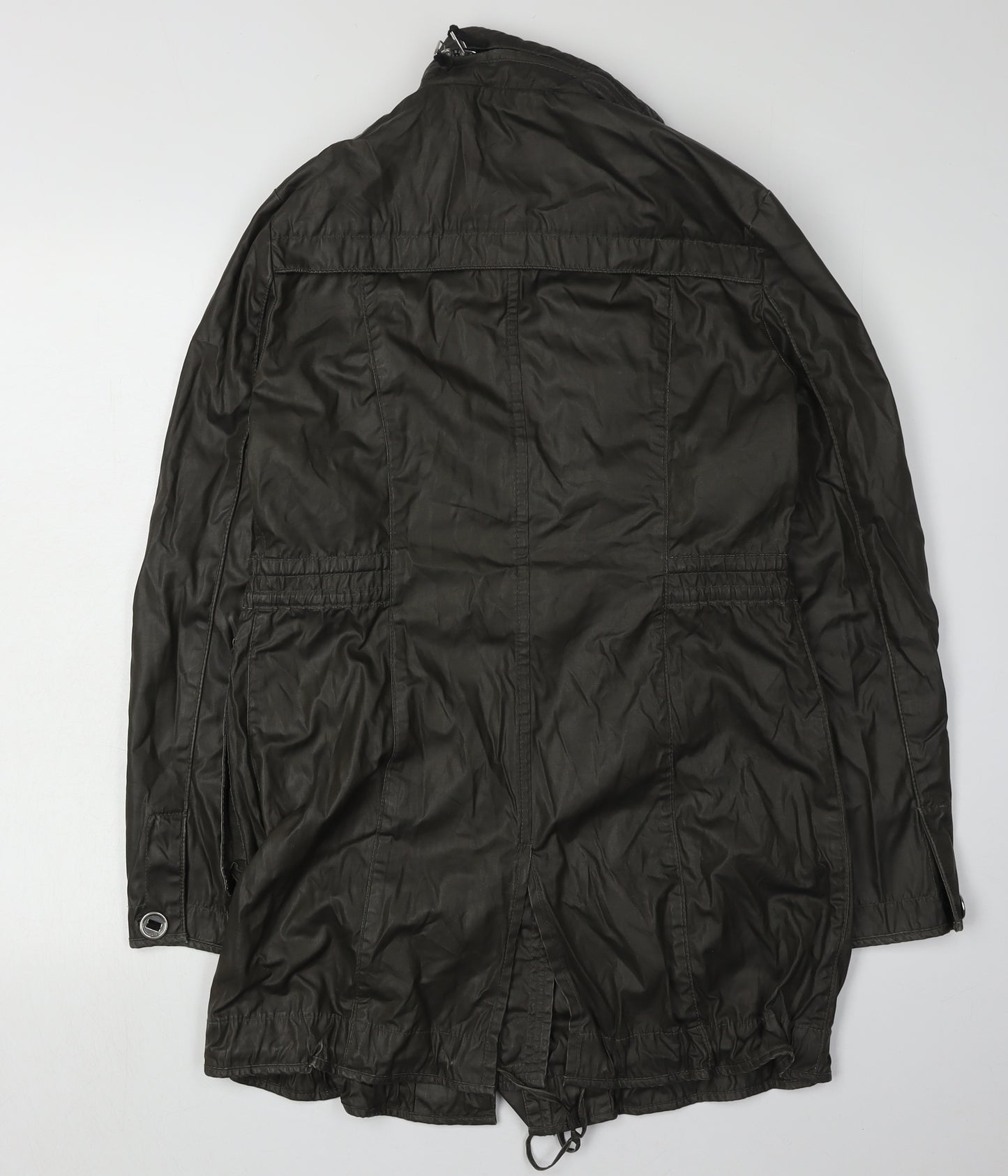 Antoni & Alison Women's Black Parka Jacket Size 10
