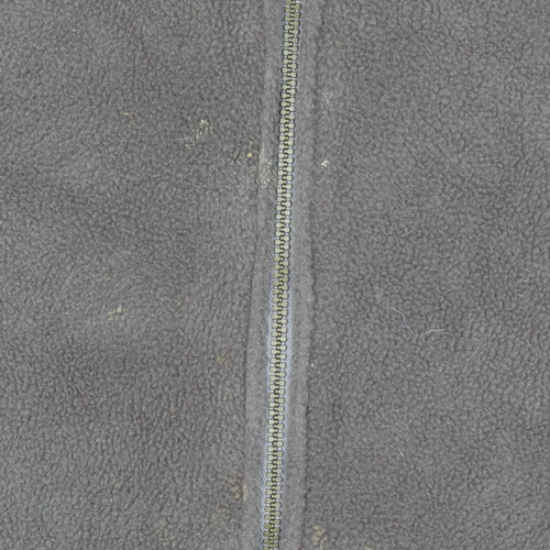 Racing Green Men's Brown Fleece Full Zip Jacket L