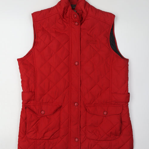 Regatta Women's Red Quilted Waistcoat Size 14