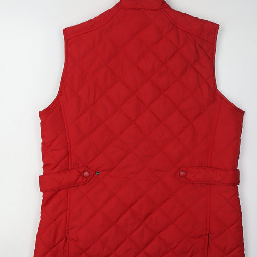 Regatta Women's Red Quilted Waistcoat Size 14