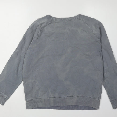 Gap Women's Grey Pullover Sweatshirt M