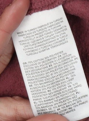 The North Face Women's Red Pullover Hoodie S