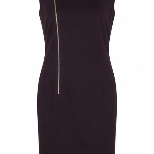 Episode Women's Purple Sheath Dress Size 10 Sleeveless