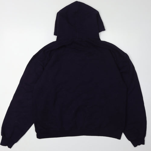 Champion Unisex Black Hoodie L - University Style