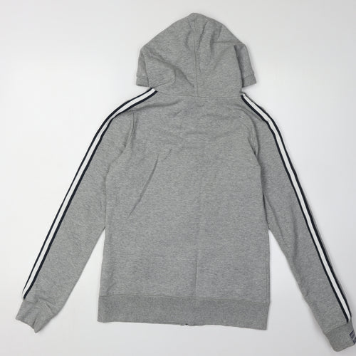 Next Women's Grey Full Zip Hoodie Size 10 - Casual Comfort