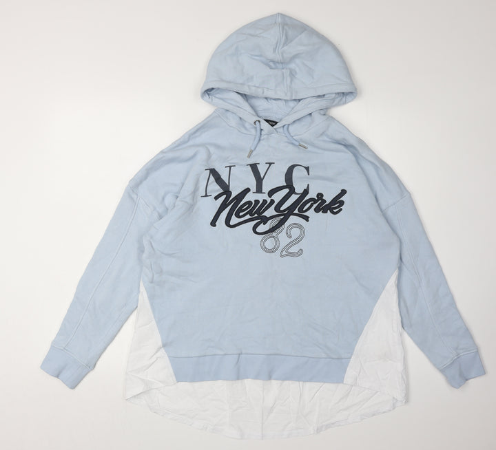 Next Women Blue Pullover Hoodie Size 12
