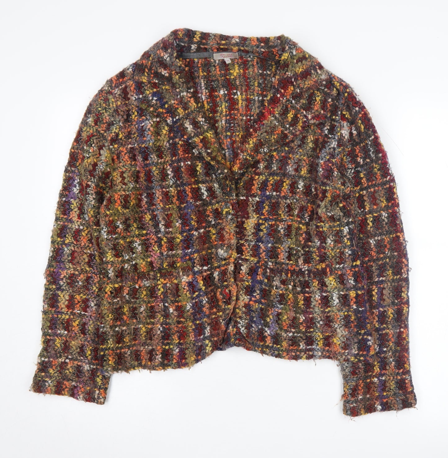 Per Una Women's Multicoloured Cardigan Size 14