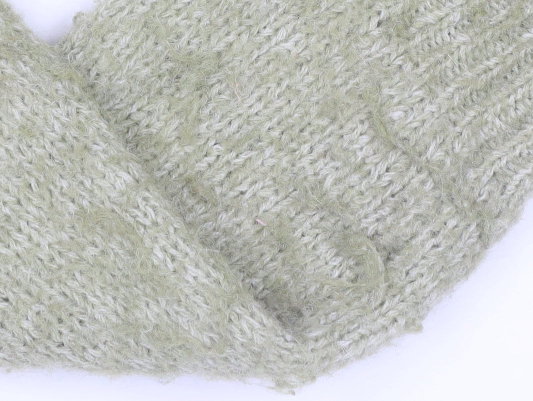 Zara Women's Green Pullover Jumper, Size S, Long Sleeve