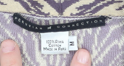 Peruvian Connection Women's Multicoloured M Cardigan